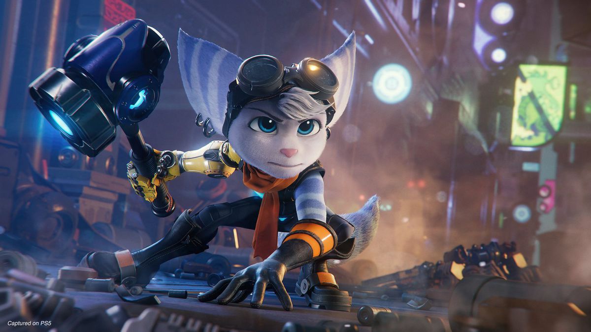 The new Lombax character from Ratchet &amp; Clank: Rift Apart