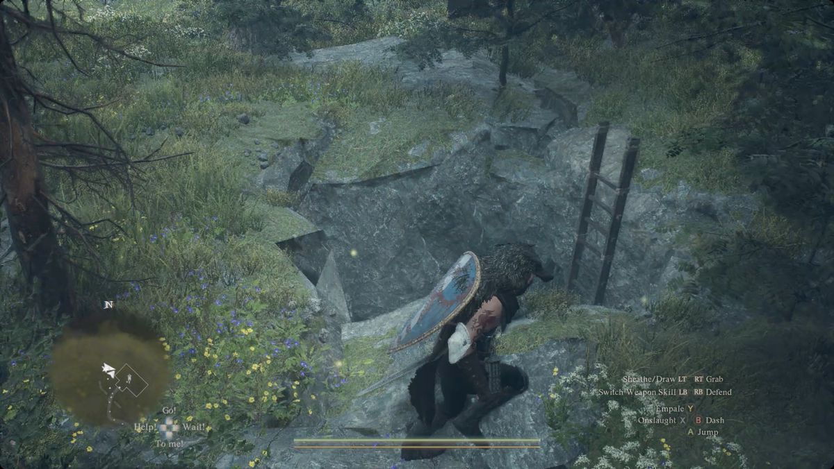 Dragon’s Dogma 2 ladder that leads to the real Thief maister