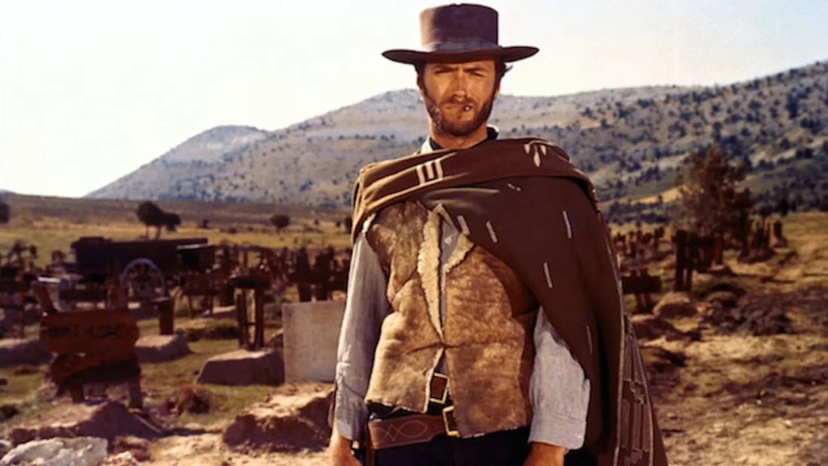 A shot of Clint Eastwood from The Good, the Bad and the Ugly