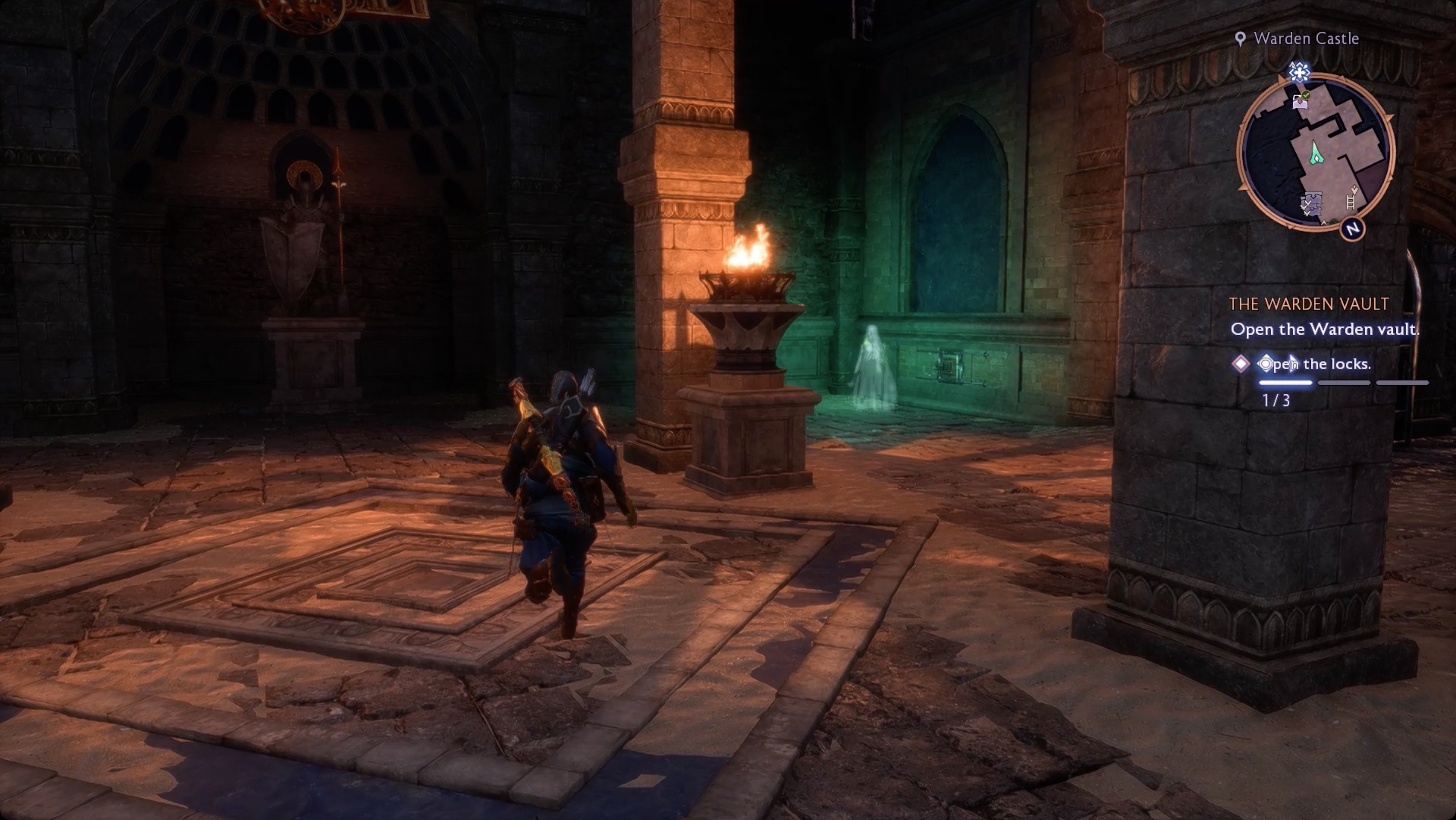 Dragon Age: The Veilguard The Warden Vault fourth ghost location