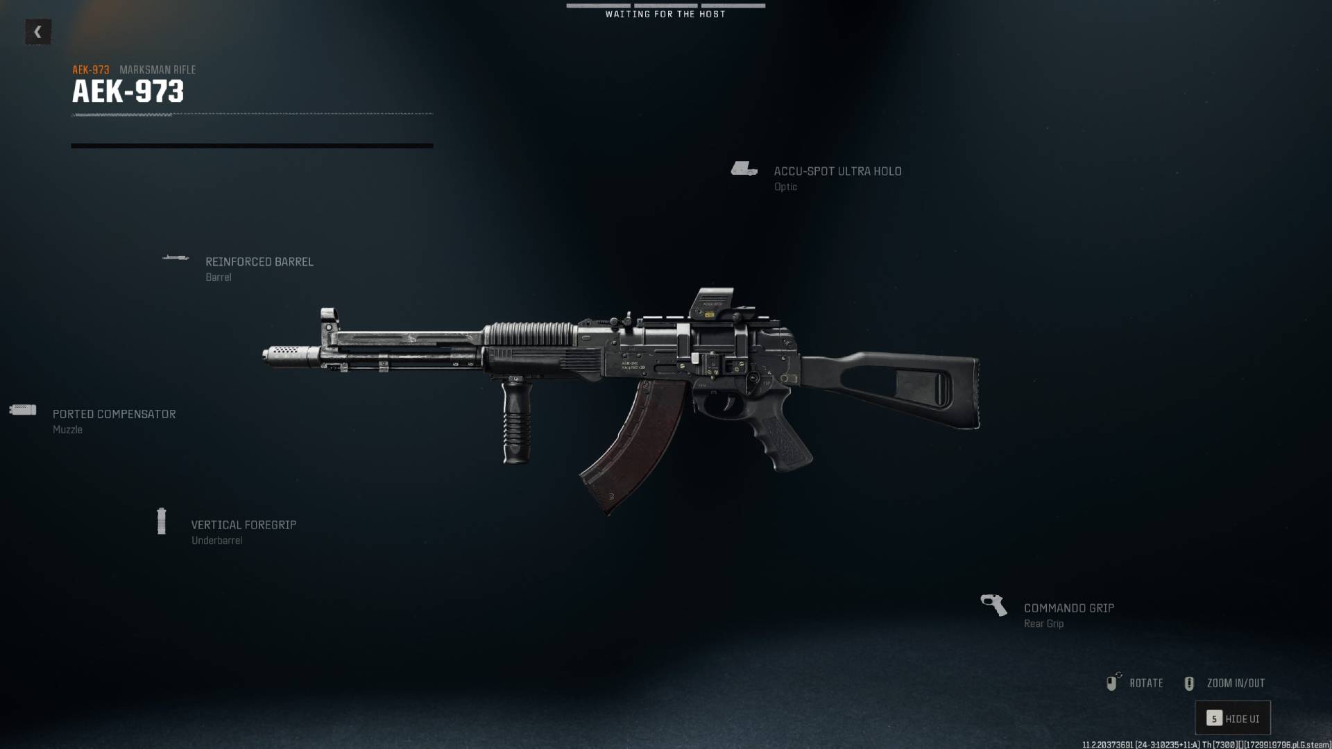 The AEK-973 in Black Ops 6