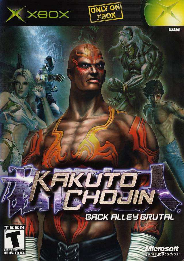 Kakuto Chojin’s U.S. box art shows the character Asad front and center