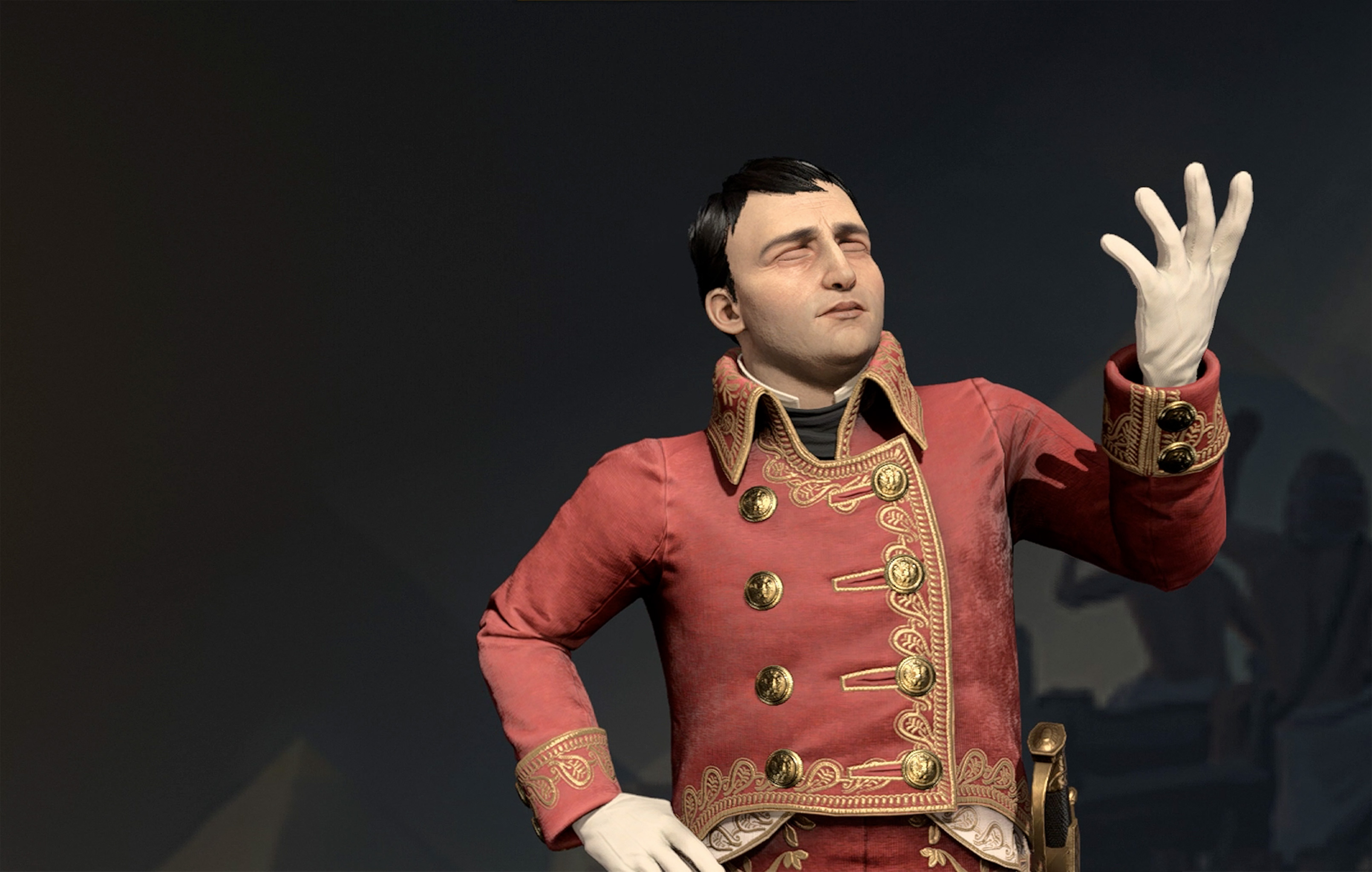 Napoleon closes his eyes as one of the worst leaders in the Civ 7 tier list