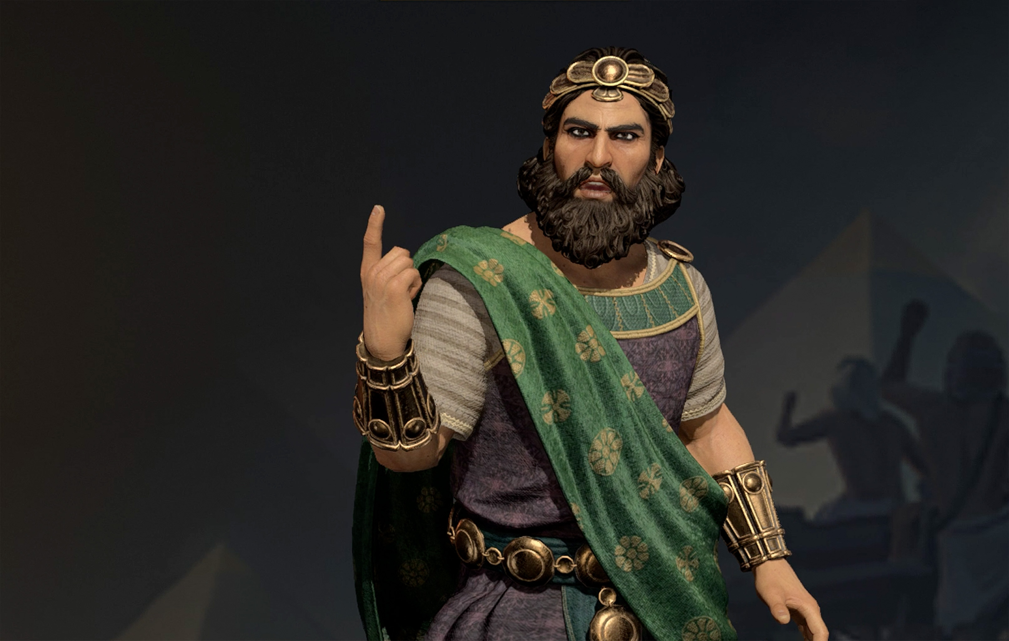 Xerxes raises a finger (not that one!) as one of the best leaders in the Civ 7 leaders tier list