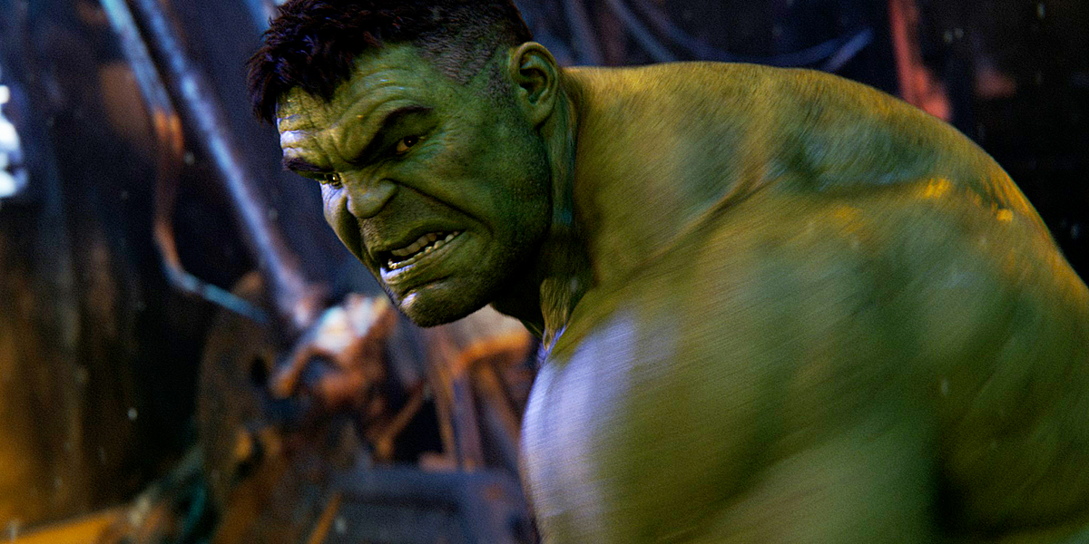 Hulk gets real mad on a spaceship in Avengers Infinity War