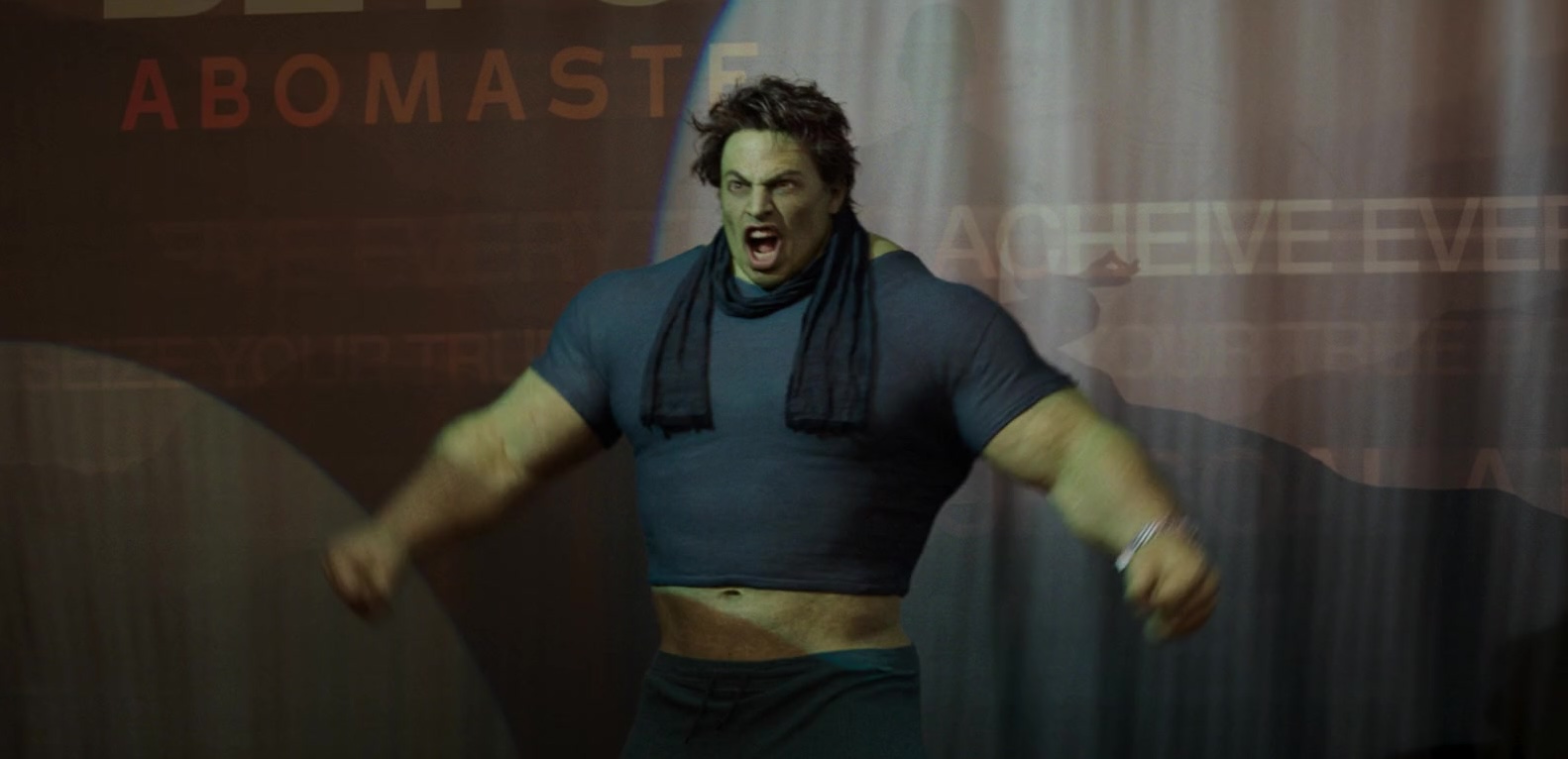 Hulkking busts out of his shirt in She-Hulk