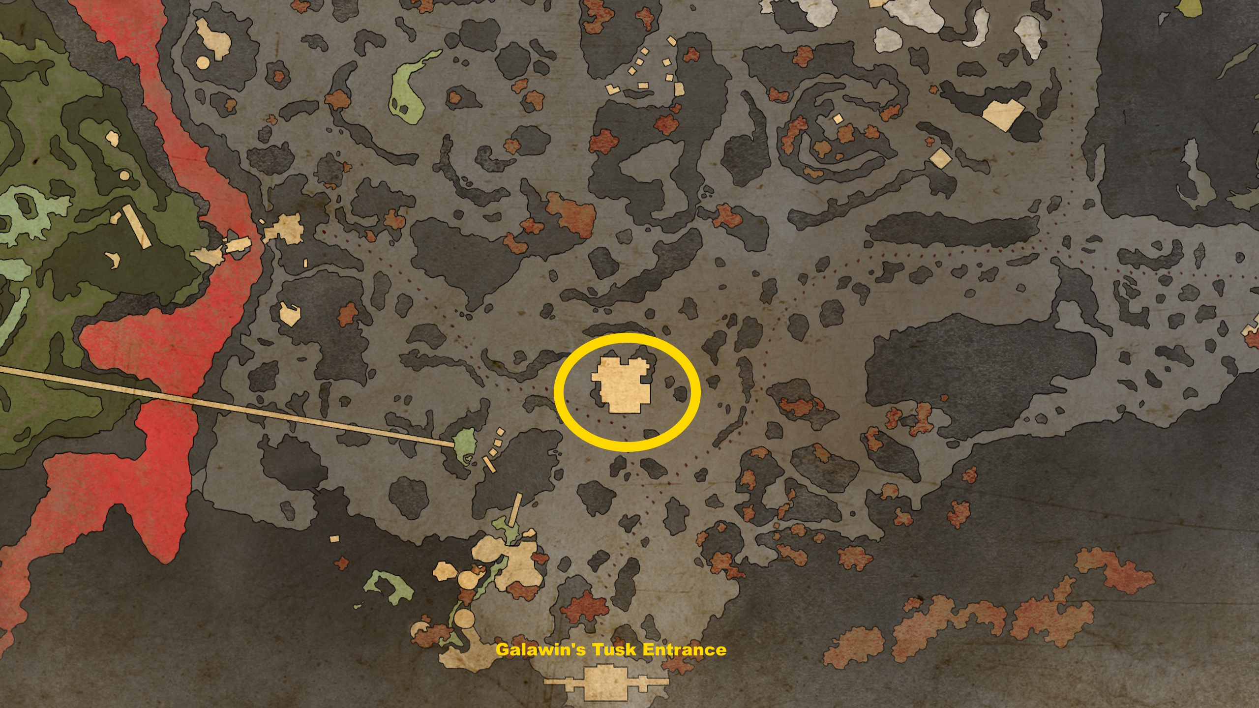 My Loyal Shield treasure map location and solution in Avowed