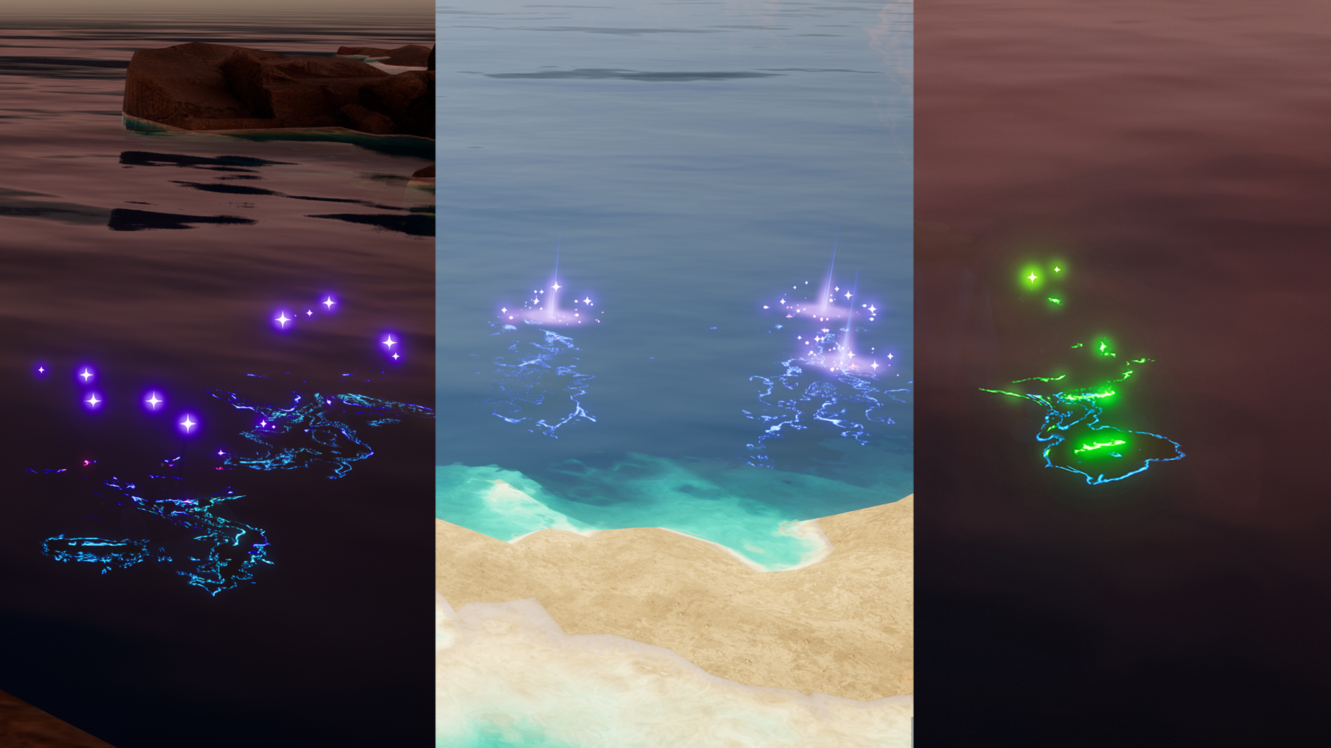 Types of Fish Shadows in Palworld.
