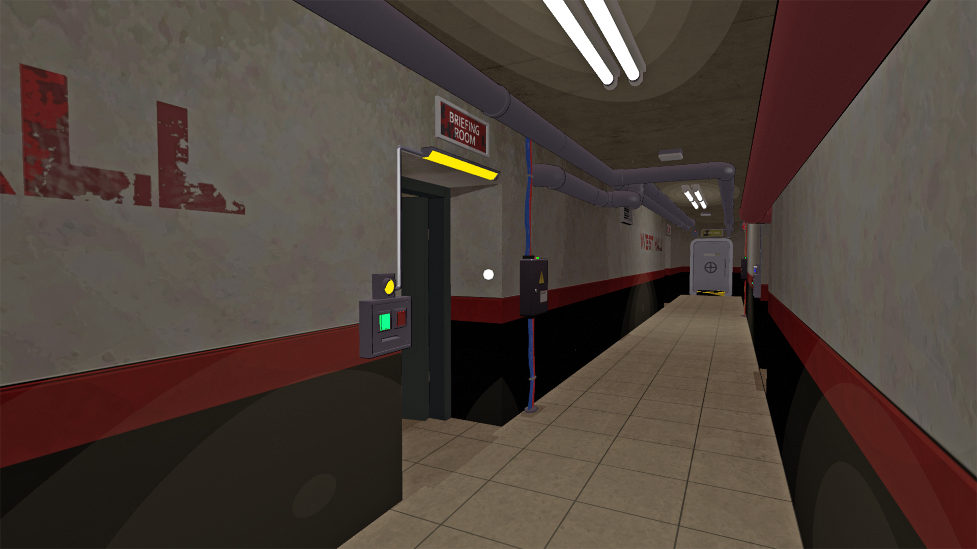 The Briefing Room door in Missile Command Delta.