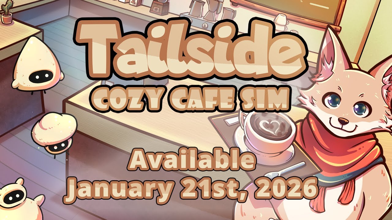 Tailside: Cozy Cafe Sim kicks off Steam Animal Fest by announcing a winter release date and full mod support alongside a warm demo that’s available to play now