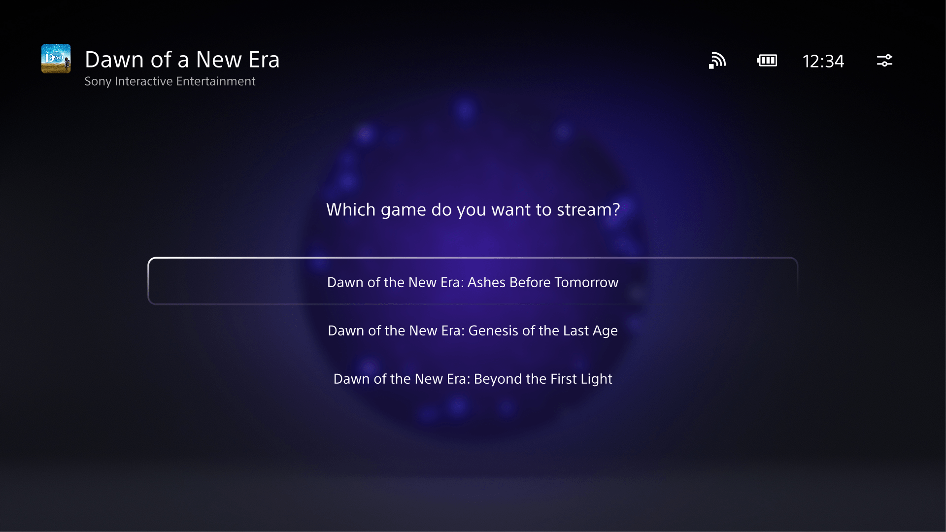 Select the specific game you want to play from the bundle