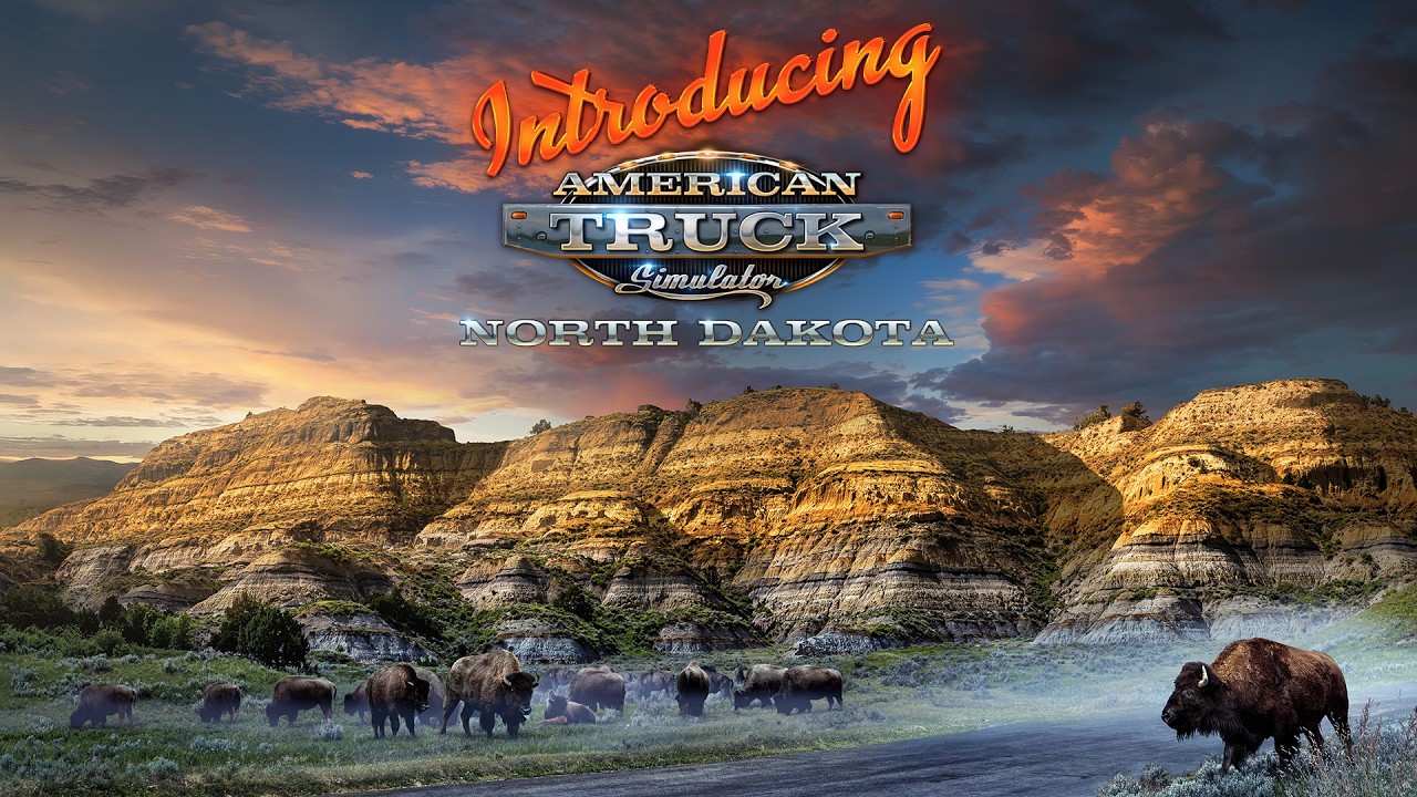 American Truck Simulator: Introducing North Dakota - YouTube