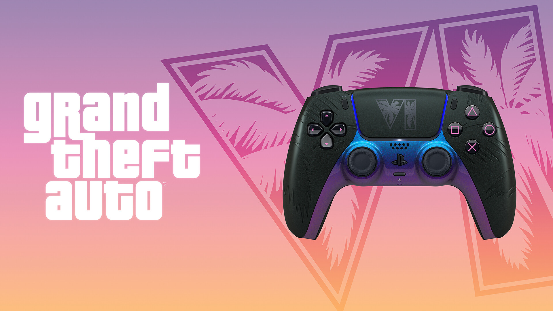 (For Southeast Asia) First look at the Grand Theft Auto VI Limited-Edition DualSense Wireless Controllers